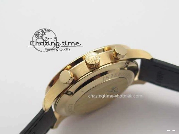 MIROTIME 0408 Portuguese Chrono RG IW371415 ZF 1:1 Best Edition Black Dial On Black Leather Strap A79350 (Slim Movement) FashionForward 7264